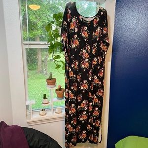 maurice’s floral maxi dress!